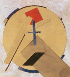 Unbetitelte Proun-Studie, ca. 1919-20